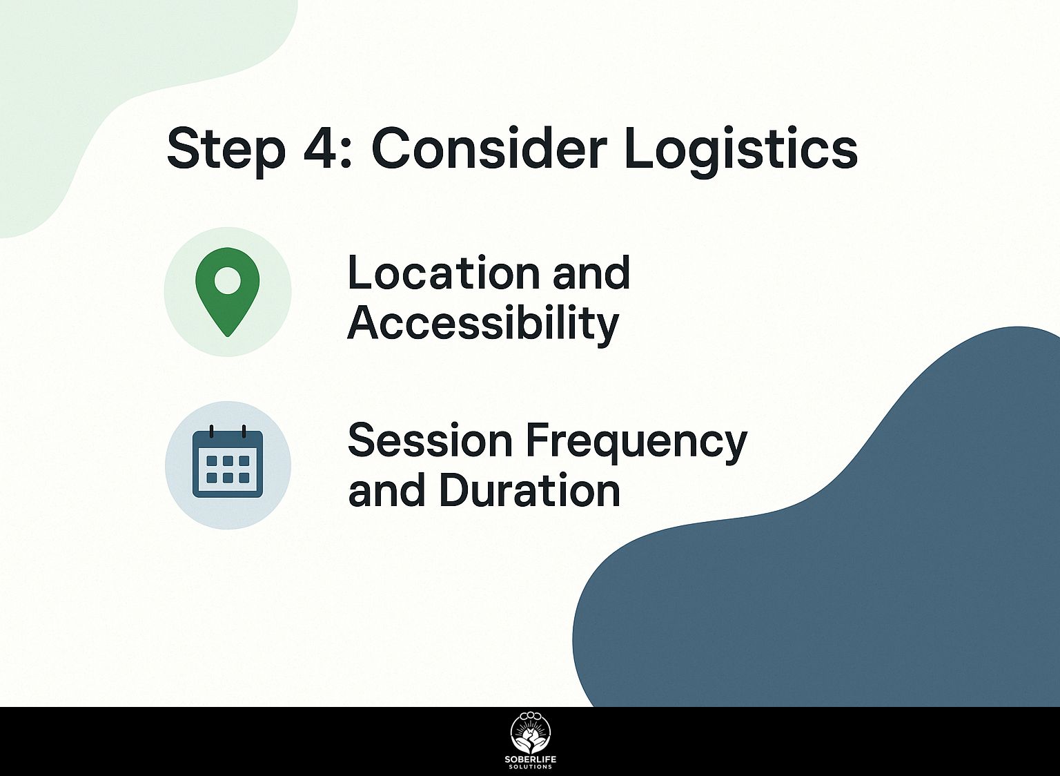 Step 4: Consider Logistics