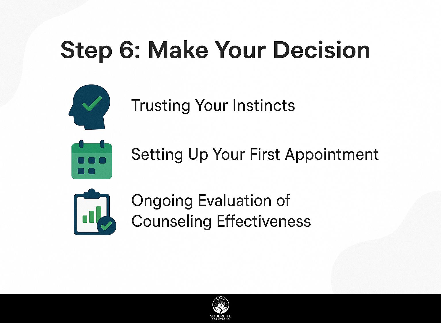 Step 6: Make Your Decision