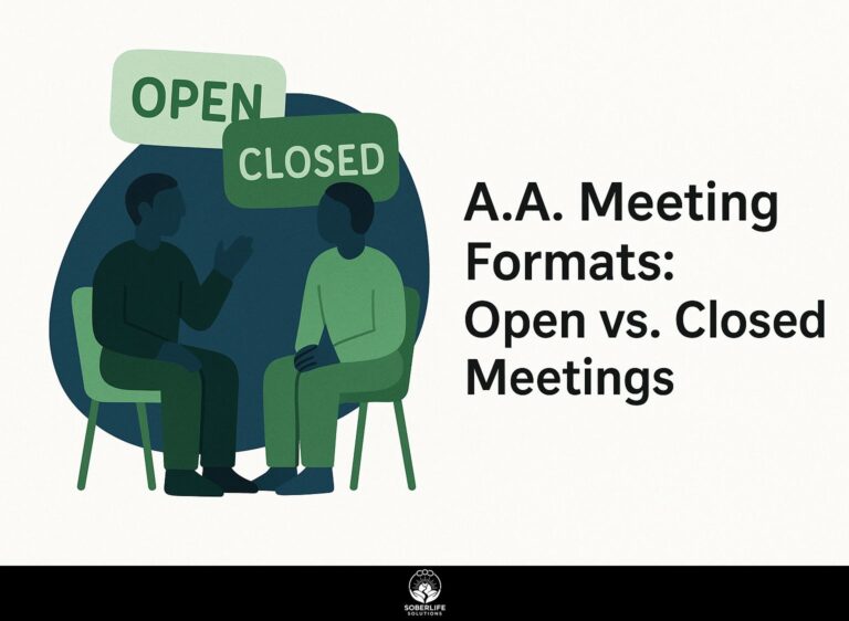 A.A. Meeting Formats: Open vs. Closed Meetings