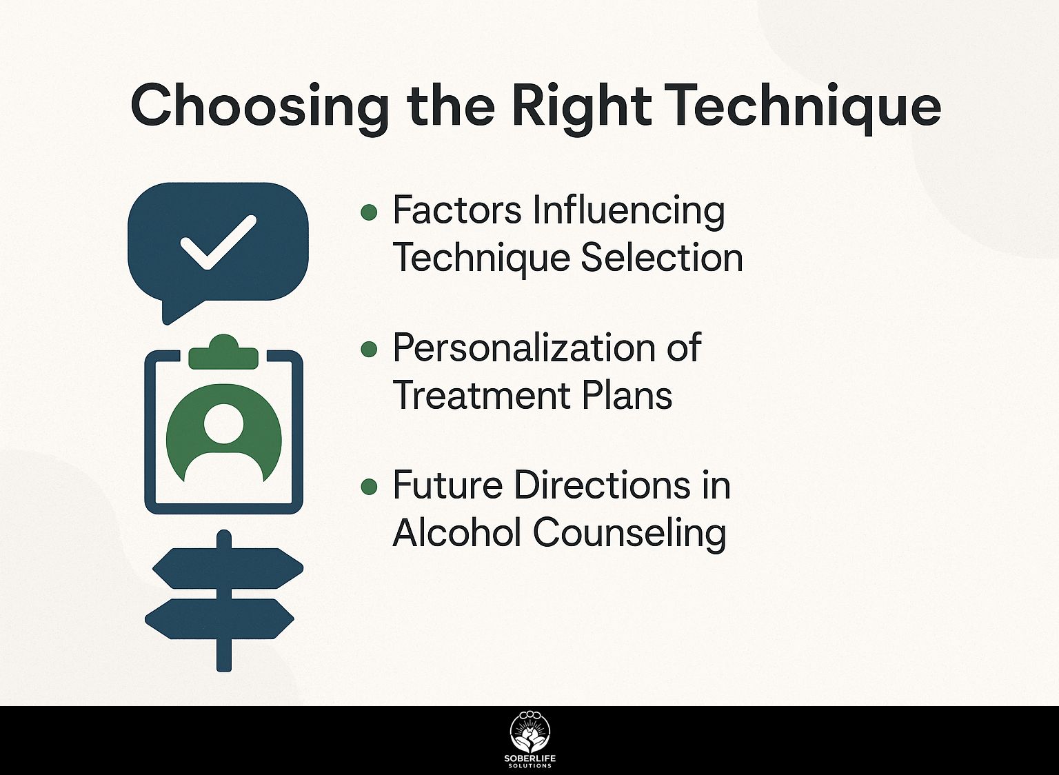 Choosing the Right Technique