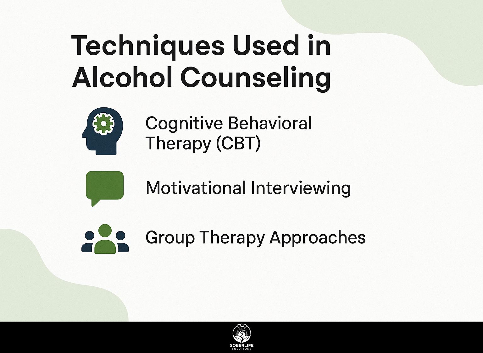 Techniques Used in Alcohol Counseling