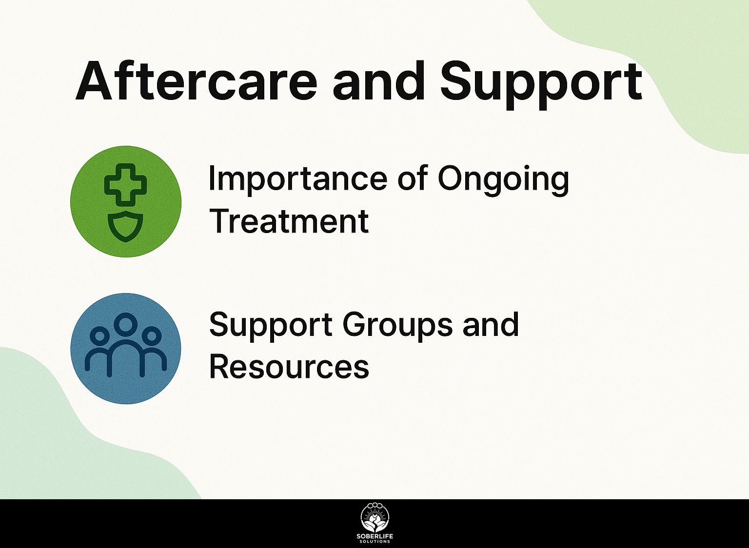 Aftercare and Support