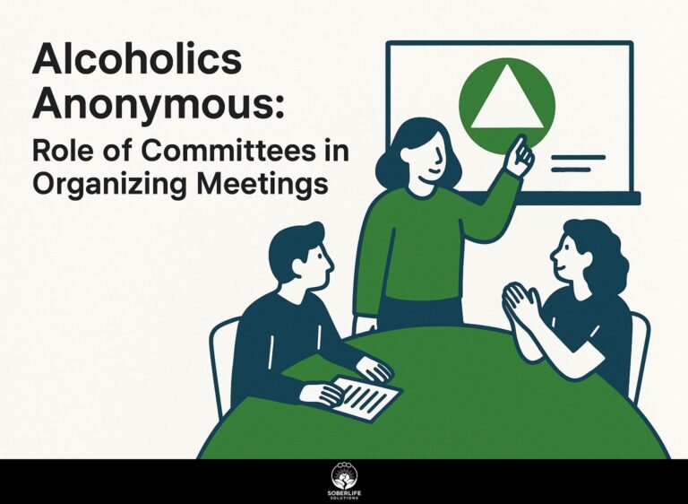 Alcoholics Anonymous: Role of Committees in Organizing Meetings