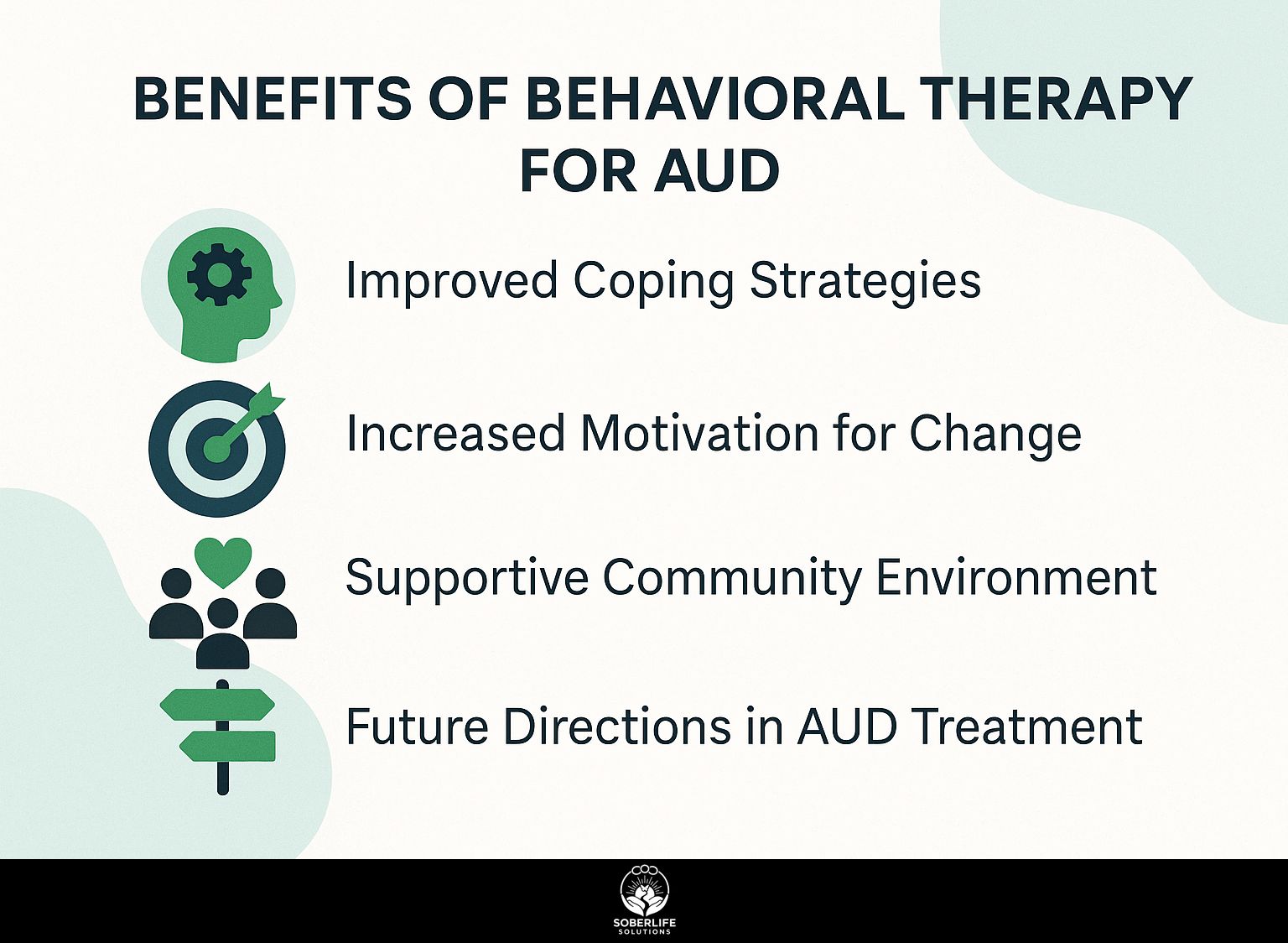 Benefits of Behavioral Therapy for AUD