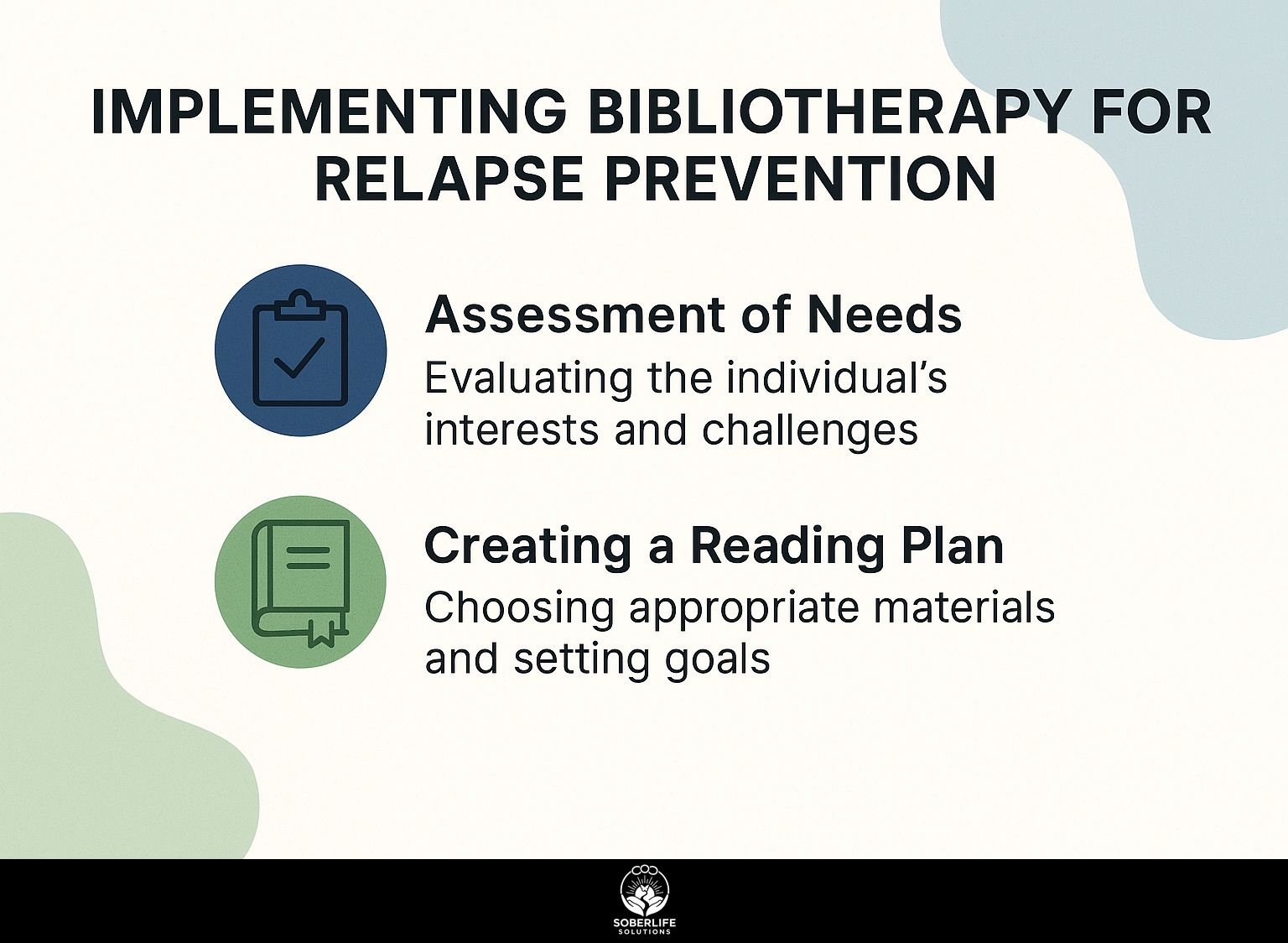 Implementing Bibliotherapy for Relapse Prevention