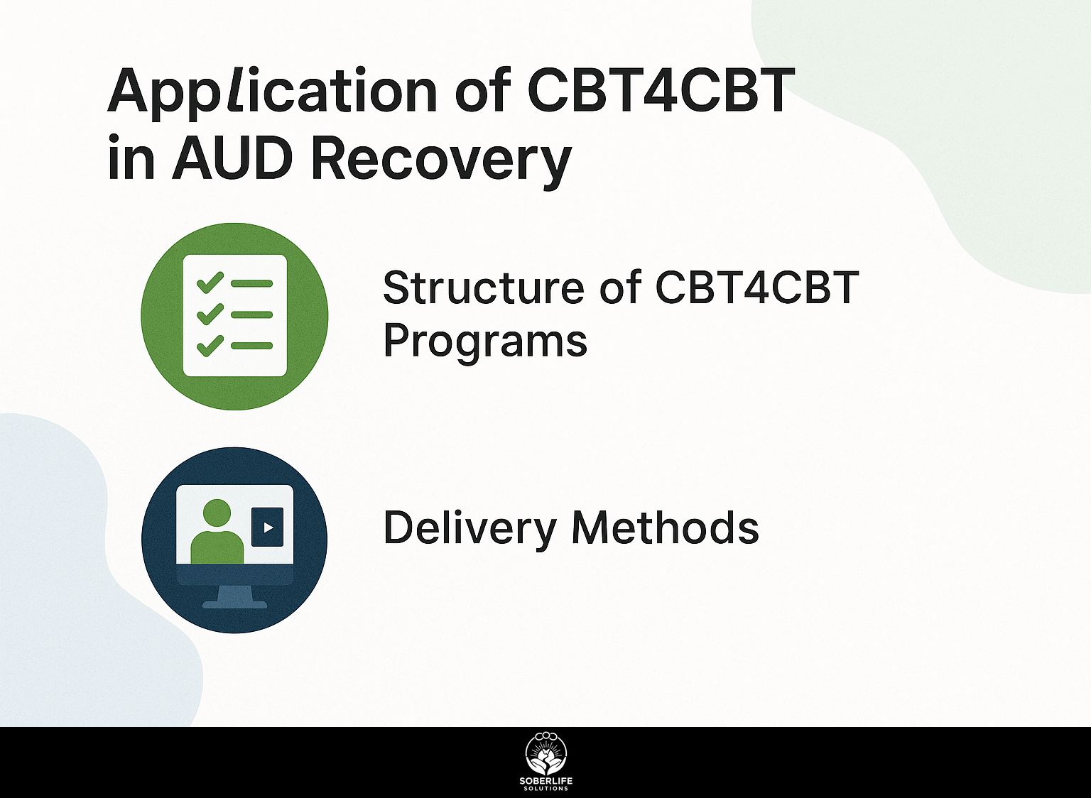 Application of CBT4CBT in AUD Recovery