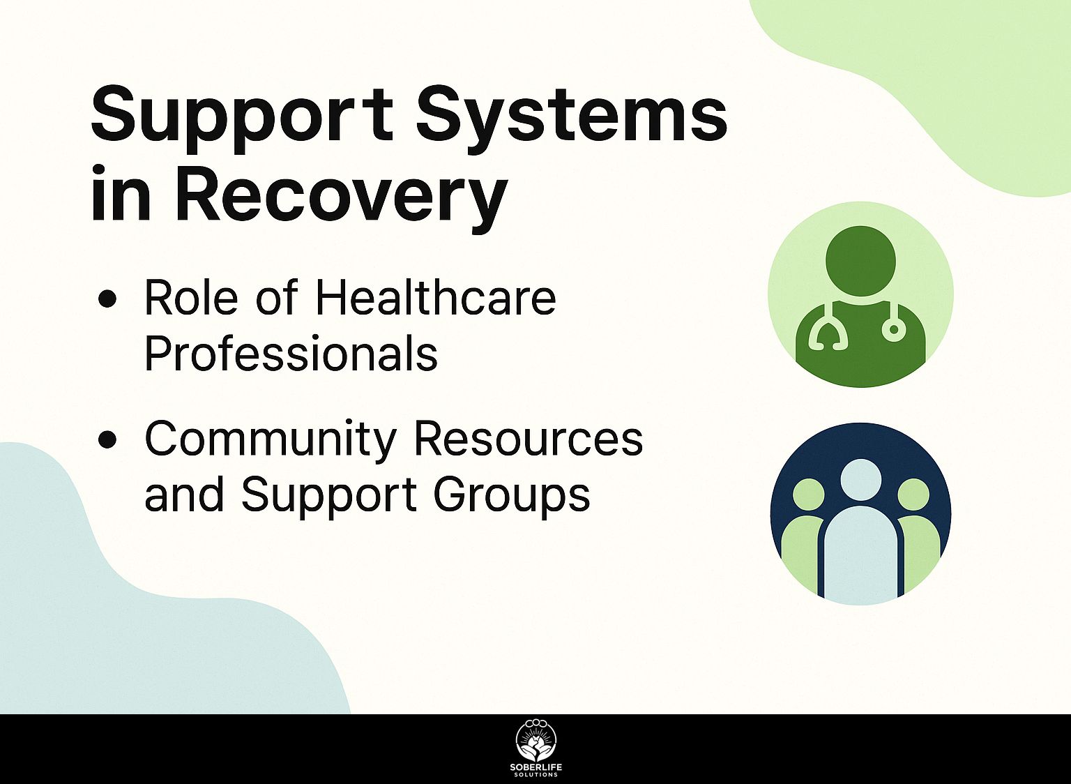 Support Systems in Recovery