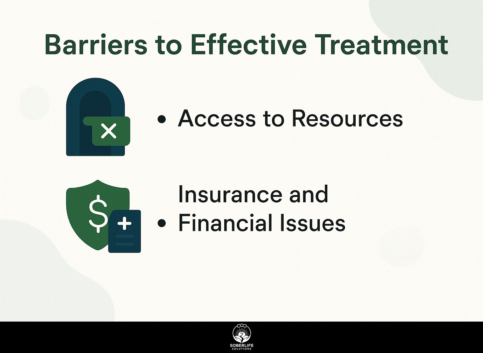Barriers to Effective Treatment