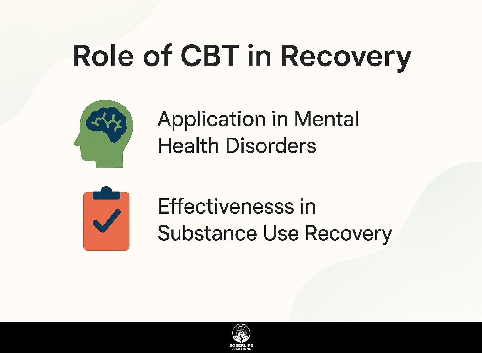 Role of CBT in Recovery