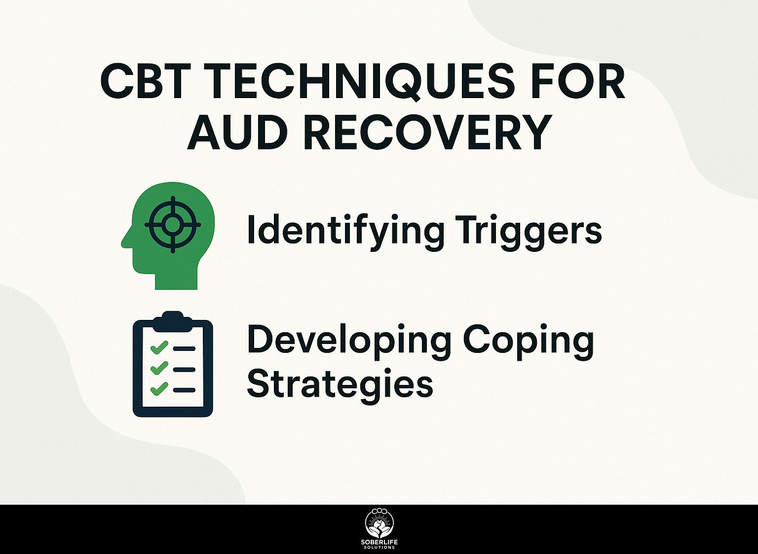 CBT Techniques for AUD Recovery