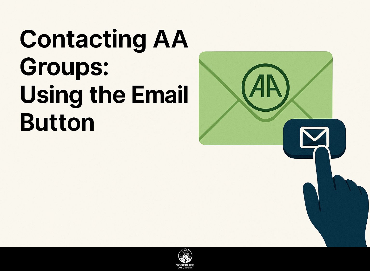 Contacting AA Groups: Using the Email Button