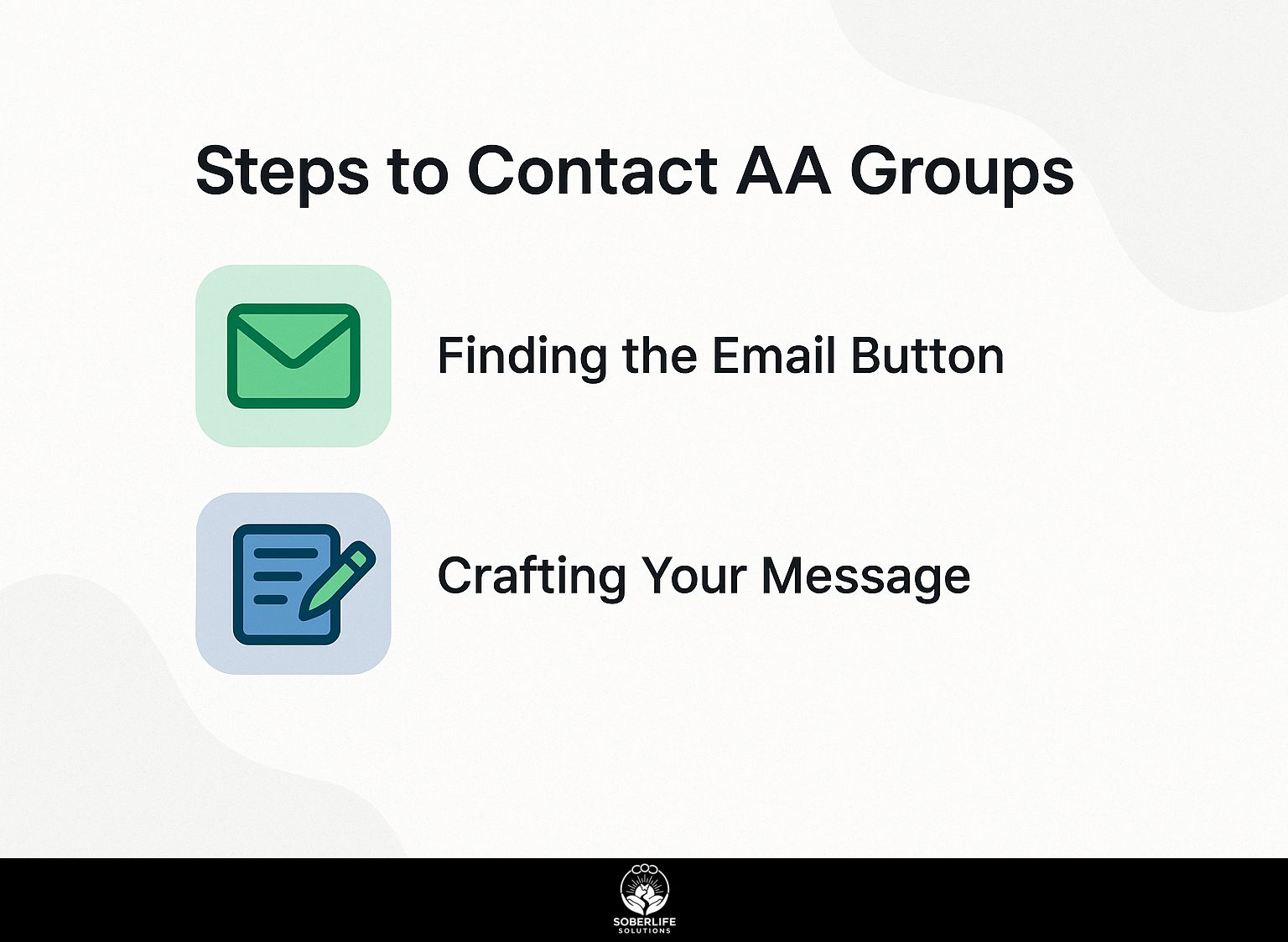 Steps to Contact AA Groups