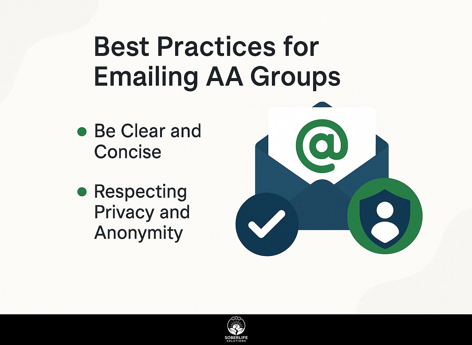 Best Practices for Emailing AA Groups