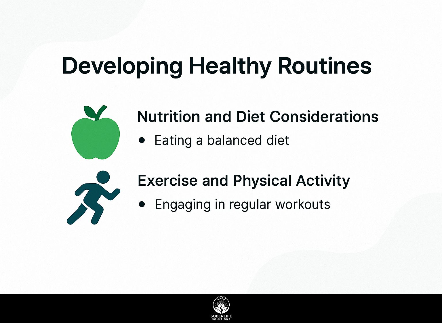 Developing Healthy Routines