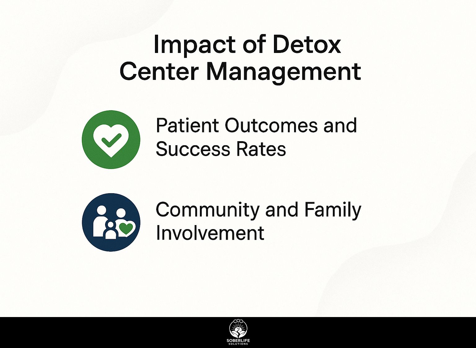 Impact of Detox Center Management