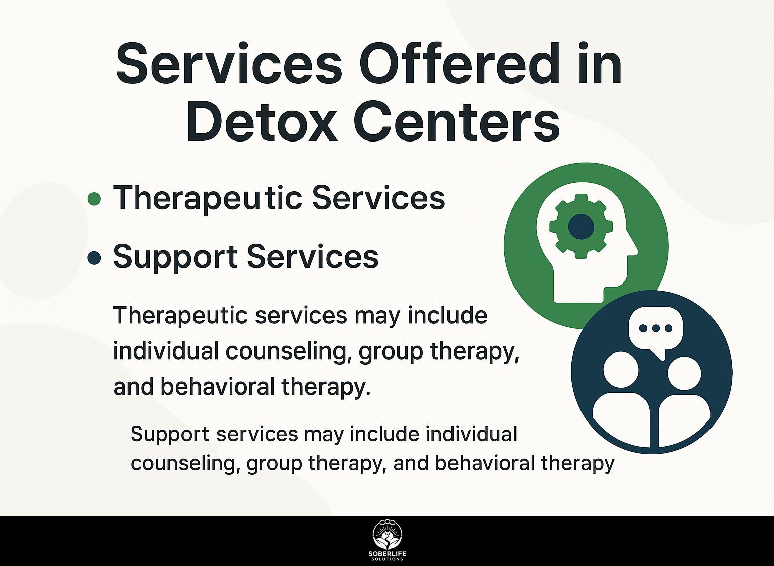 Services Offered in Detox Centers
