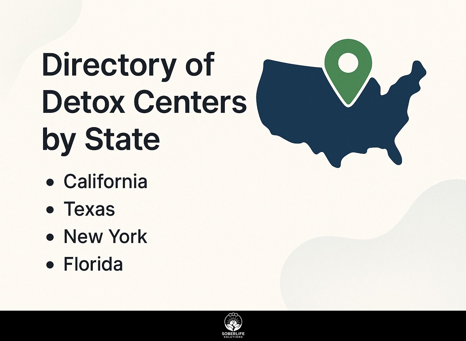 Directory of Detox Centers by State