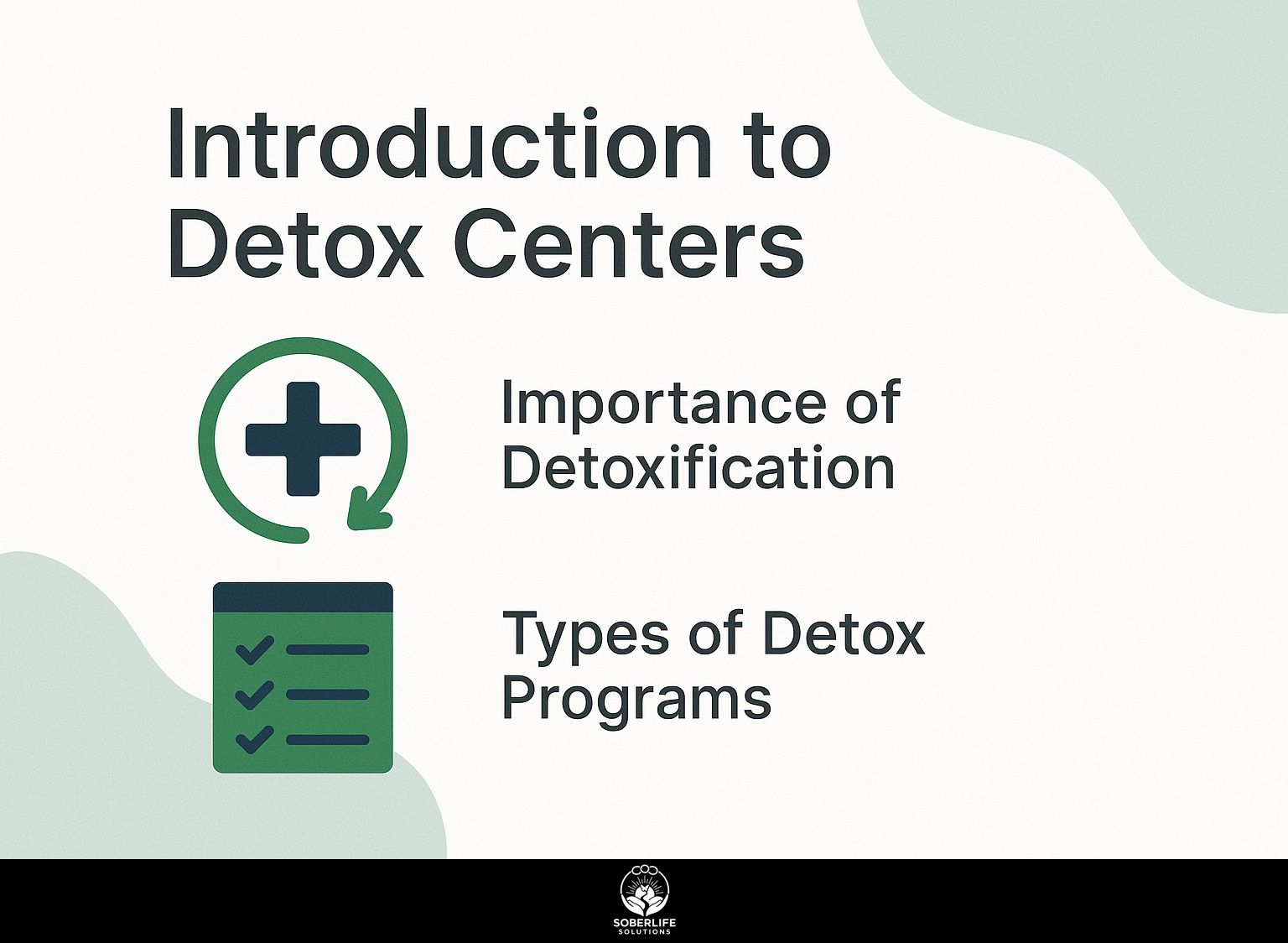 Introduction to Detox Centers