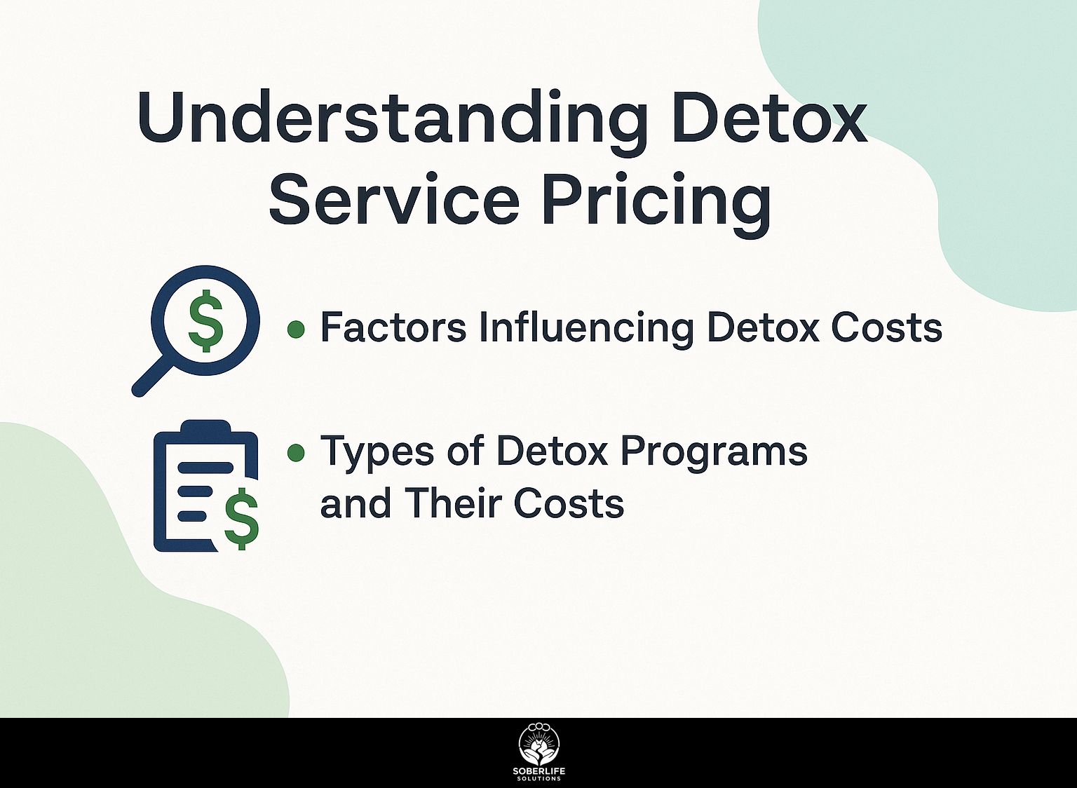 Understanding Detox Service Pricing