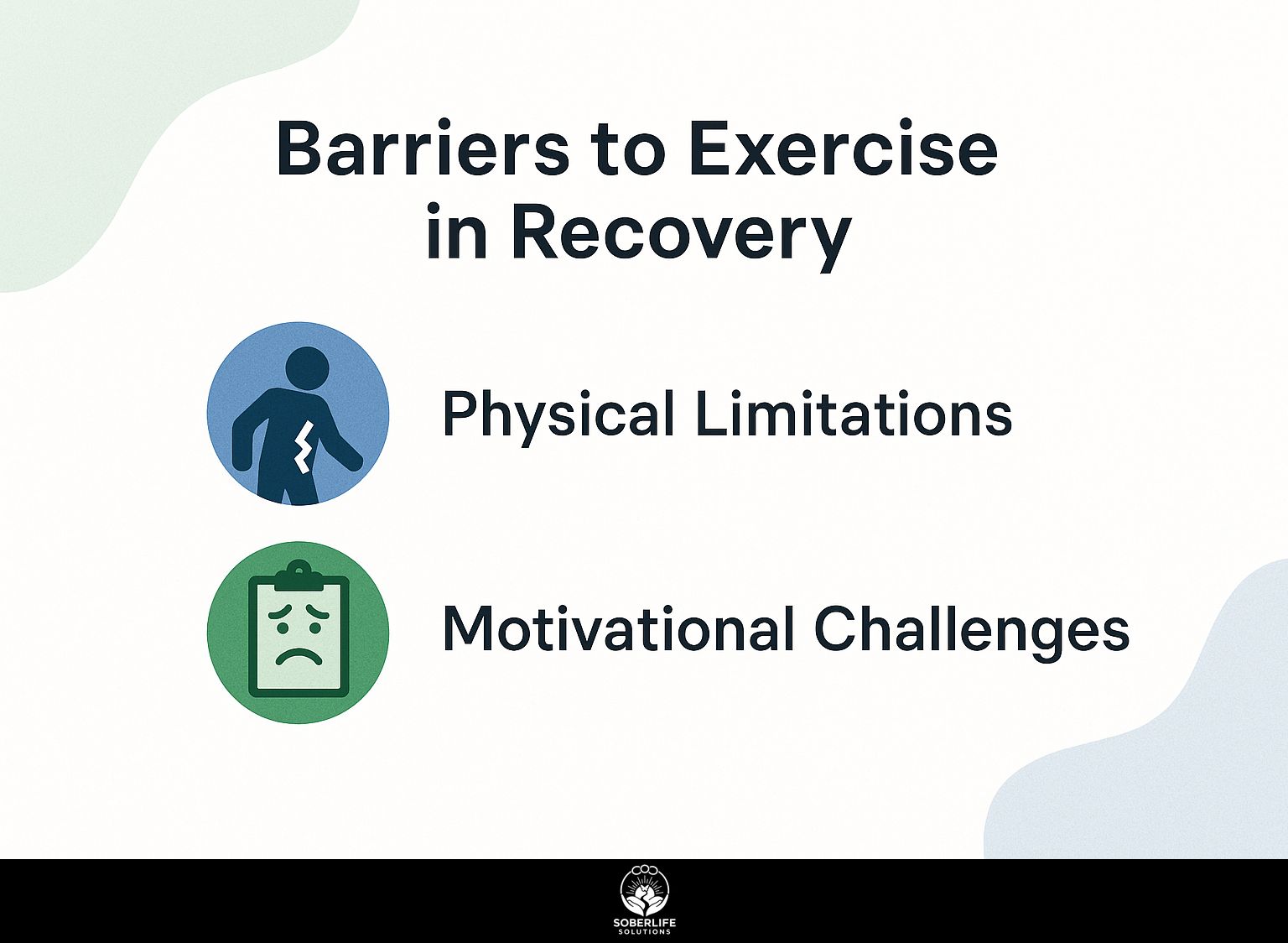 Barriers to Exercise in Recovery