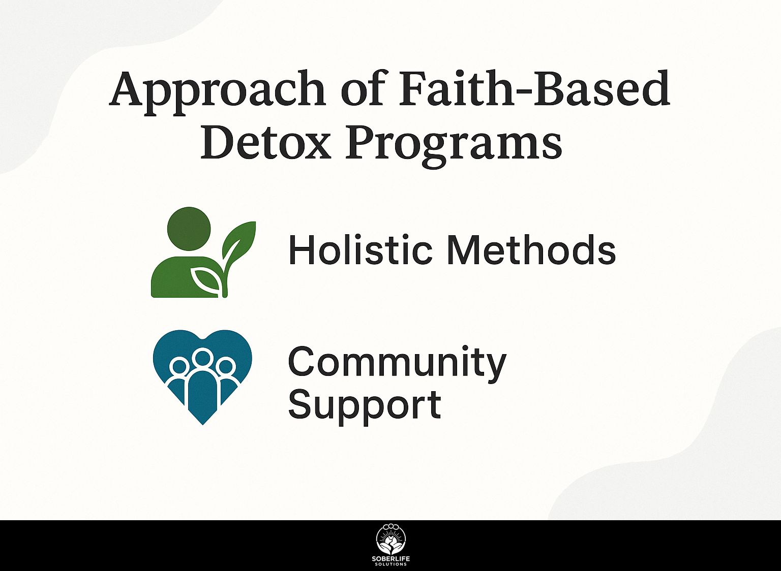 Approach of Faith-Based Detox Programs