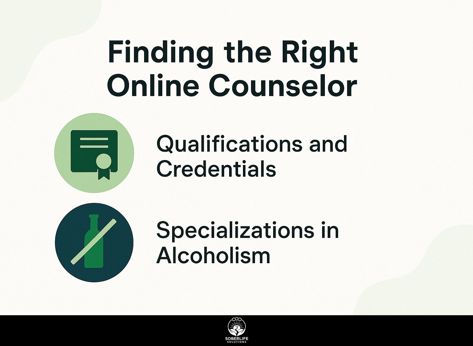 Finding the Right Online Counselor