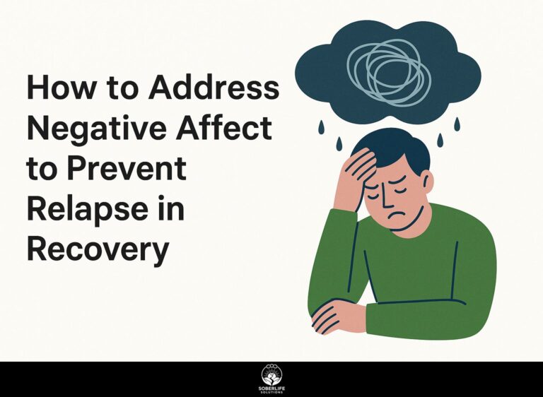 How to Address Negative Affect to Prevent Relapse in Recovery