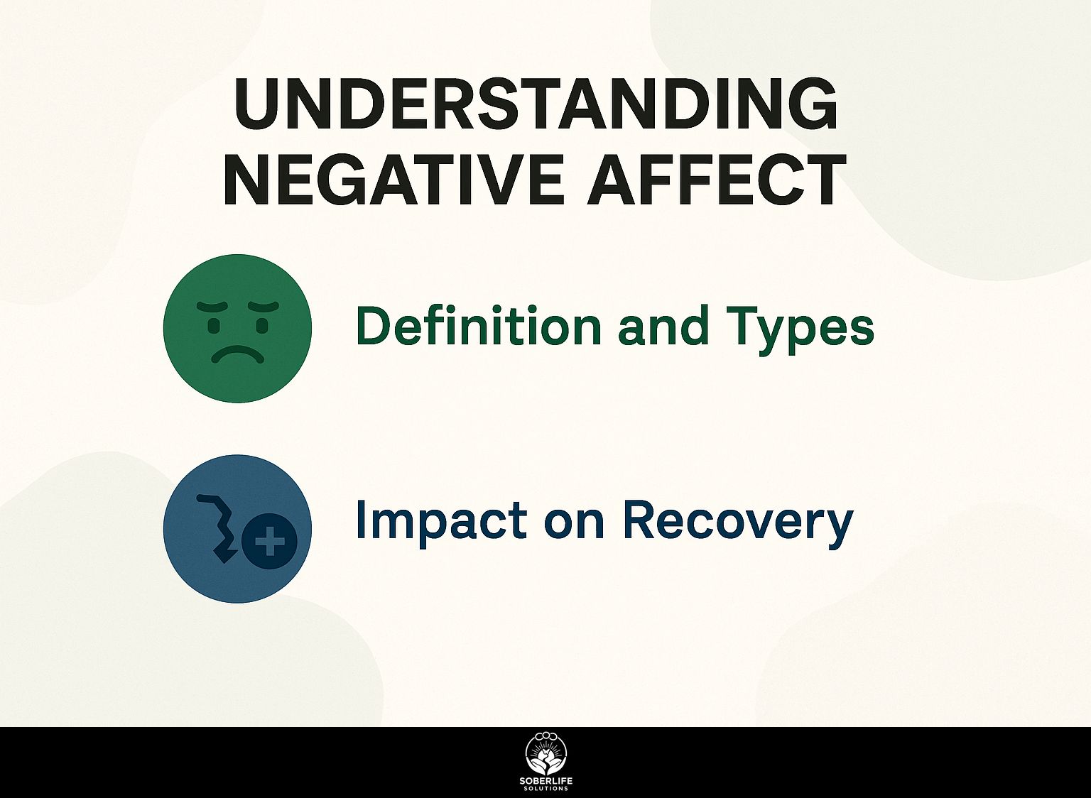 Understanding Negative Affect