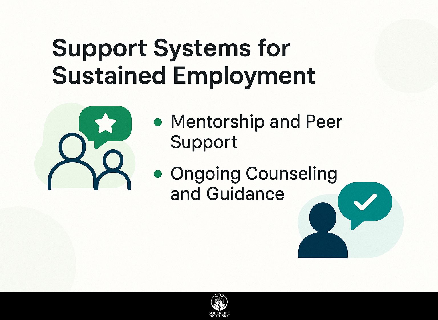 Support Systems for Sustained Employment