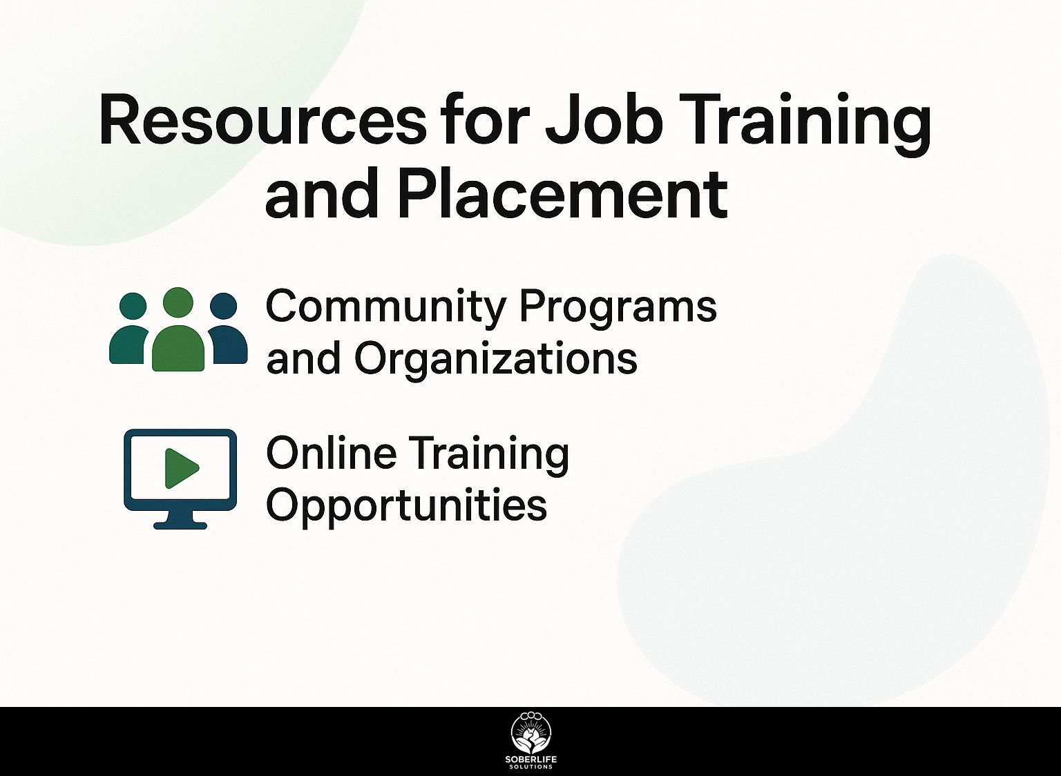 Resources for Job Training and Placement