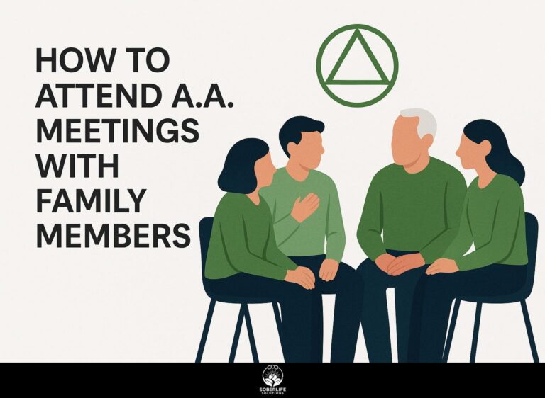 How to Attend A.A. Meetings with Family Members