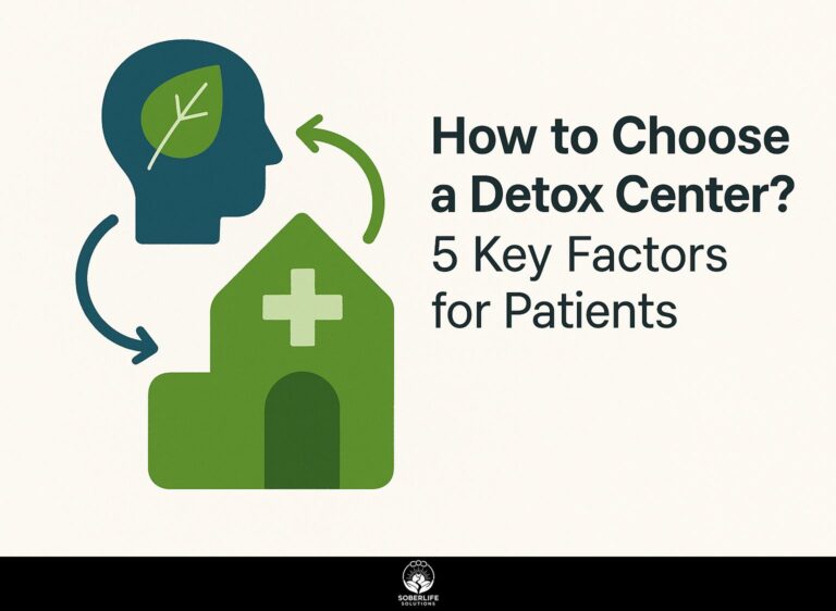 How to Choose a Detox Center? 5 Key Factors for Patients