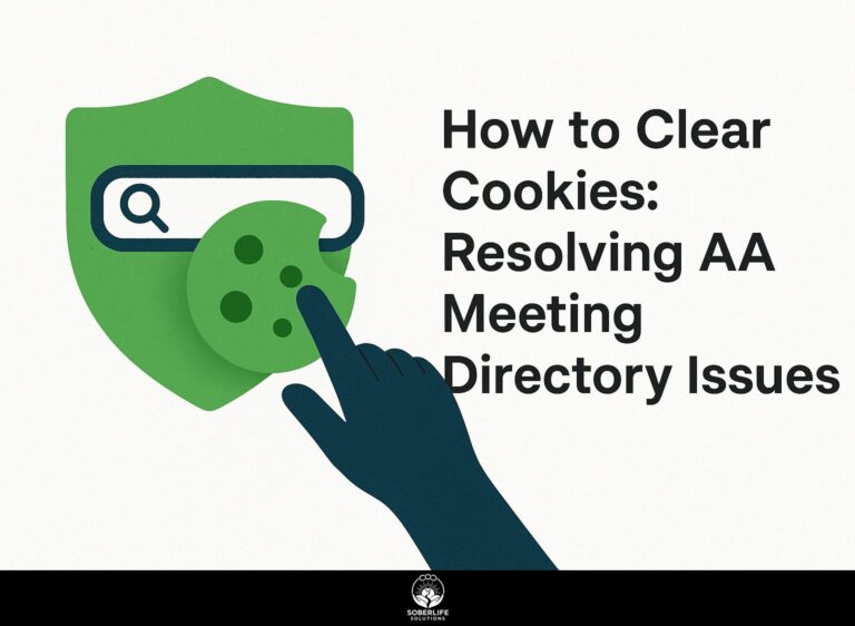 How to Clear Cookies: Resolving AA Meeting Directory Issues