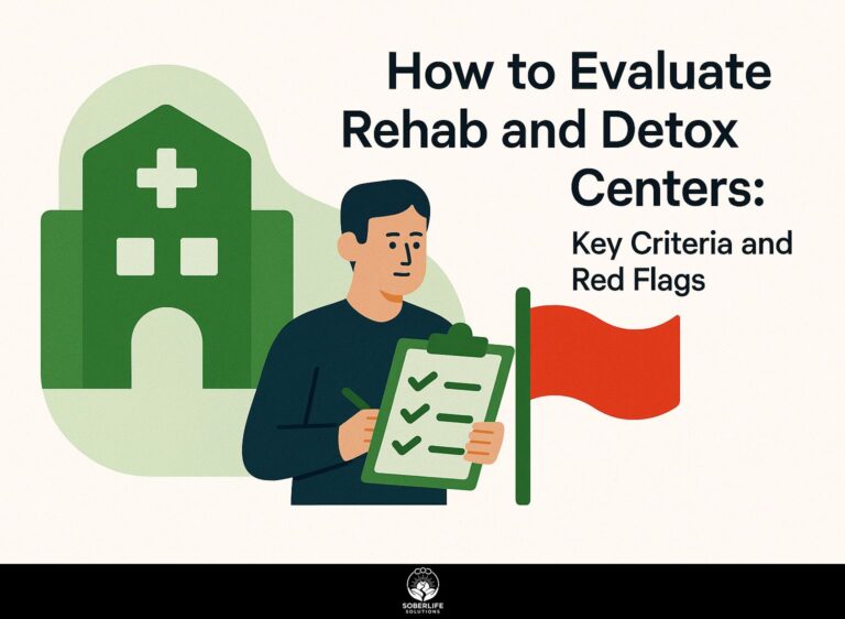 How to Evaluate Rehab and Detox Centers: Key Criteria and Red Flags