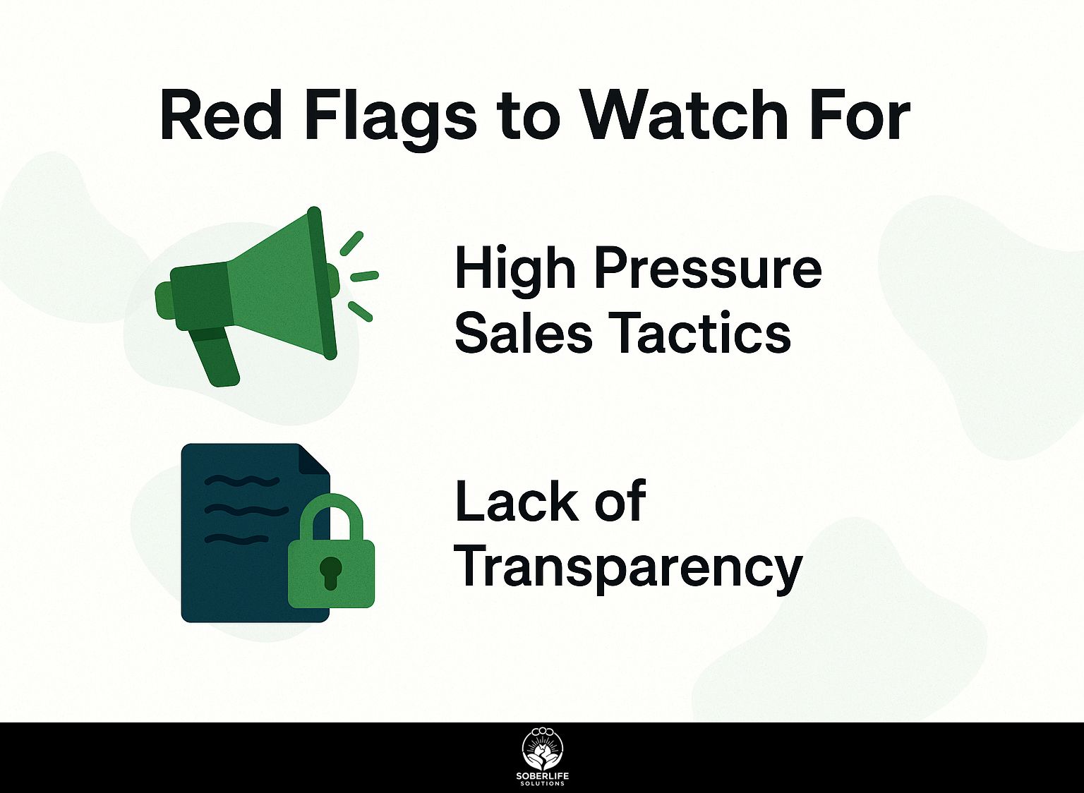 Red Flags to Watch For