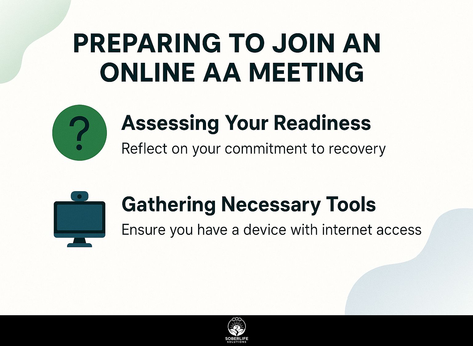 Preparing to Join an Online AA Meeting