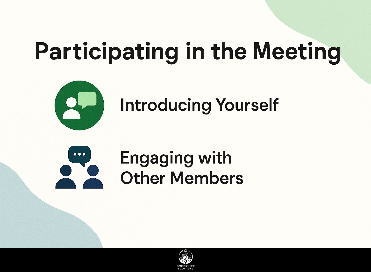 Participating in the Meeting