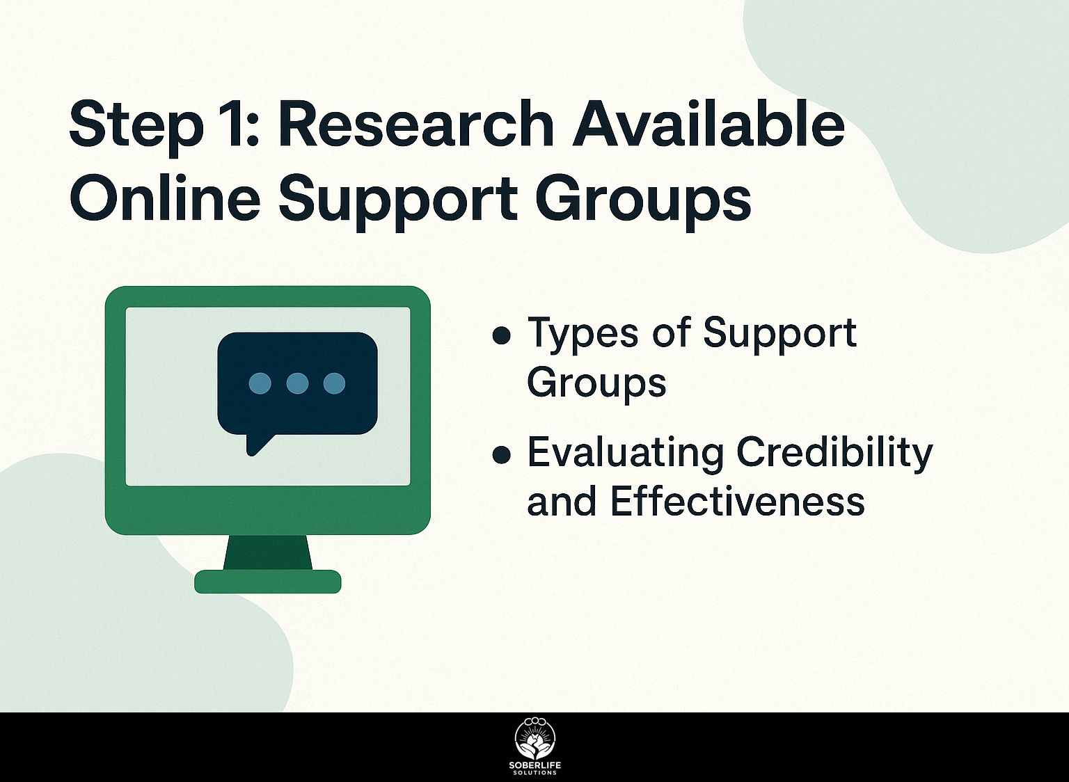 Step 1: Research Available Online Support Groups