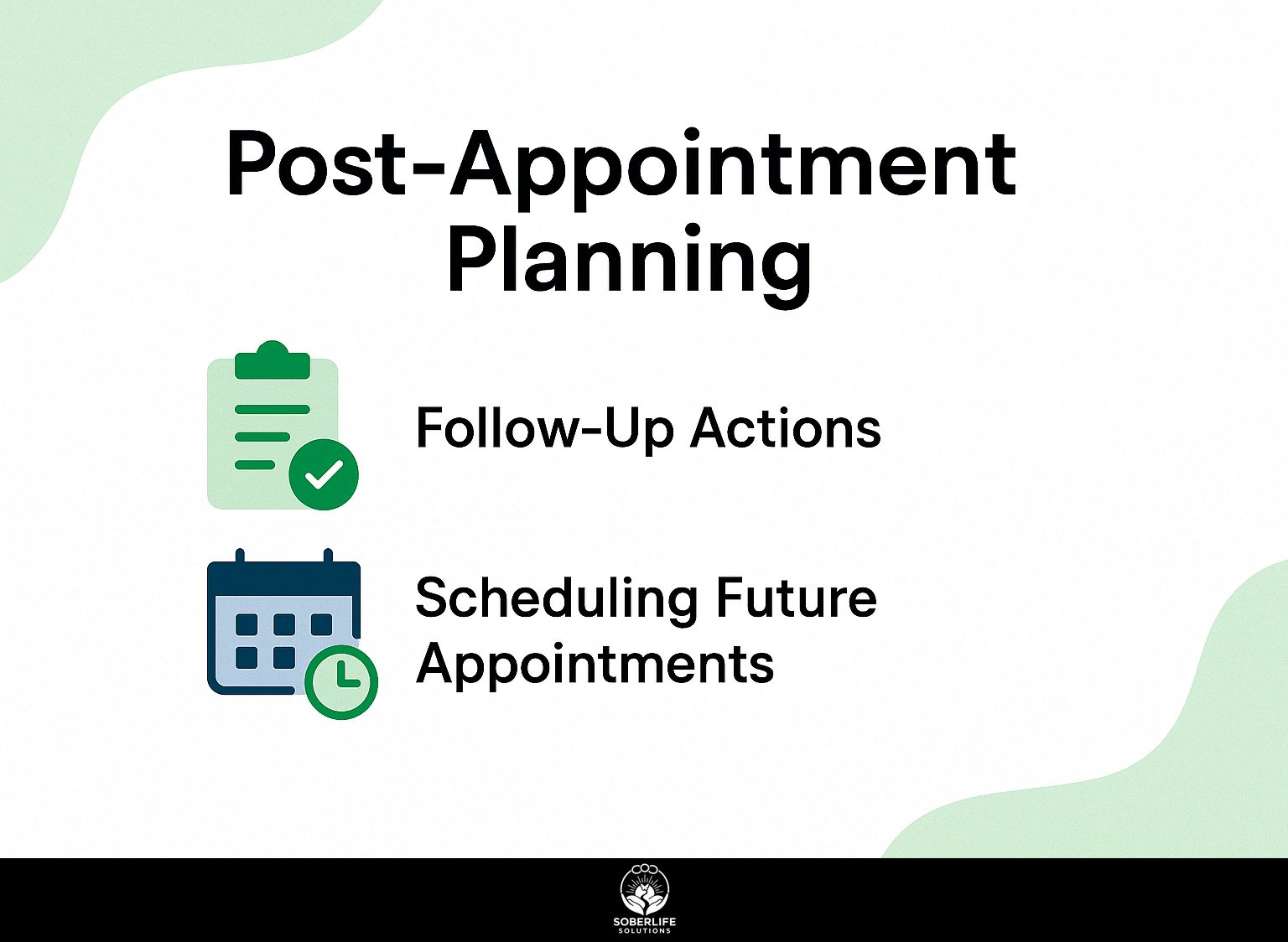 Post-Appointment Planning