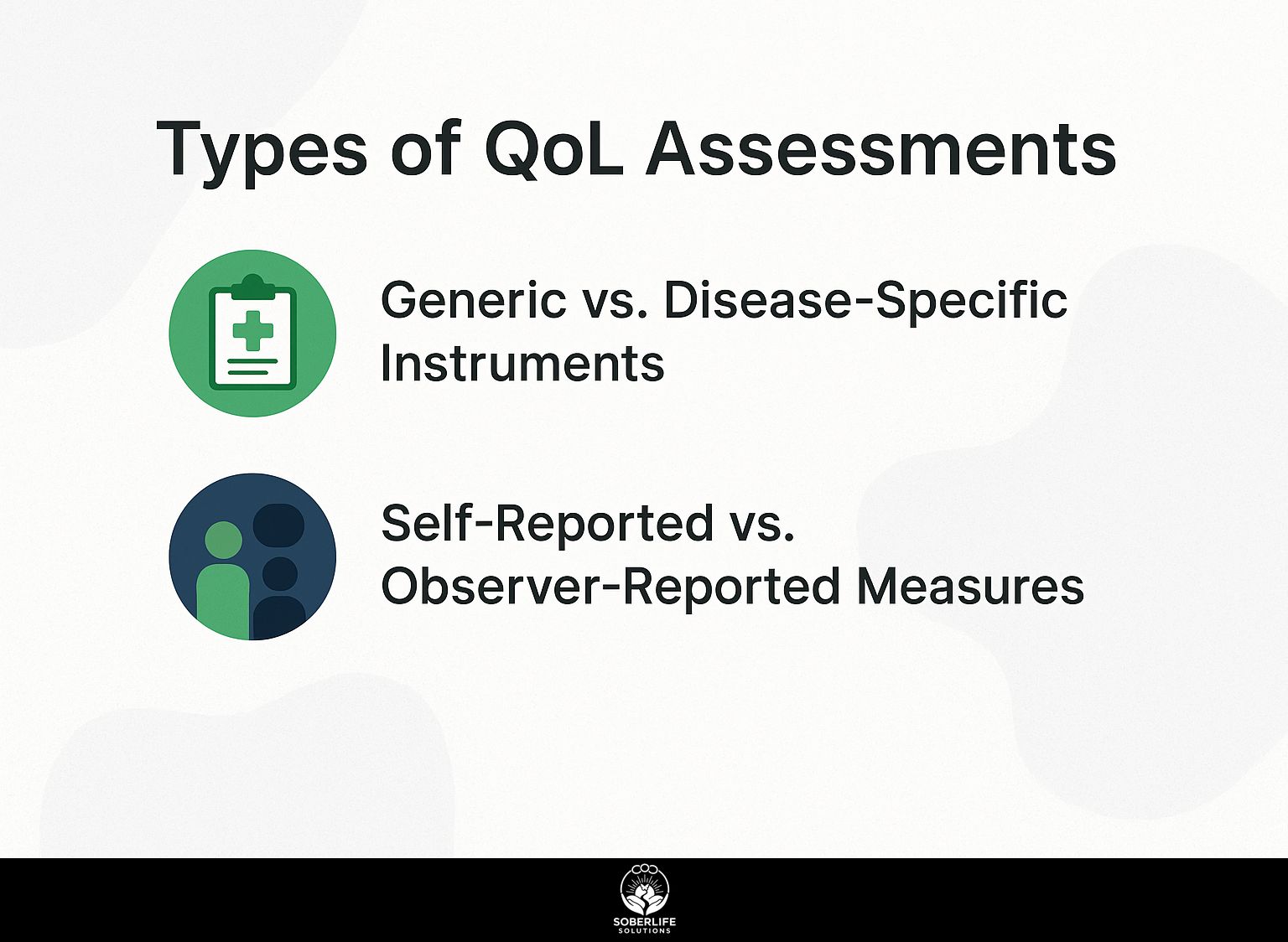 Types of QoL Assessments