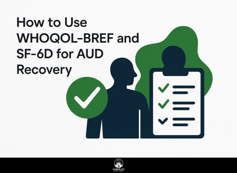 How to Use WHOQOL-BREF and SF-6D for AUD Recovery
