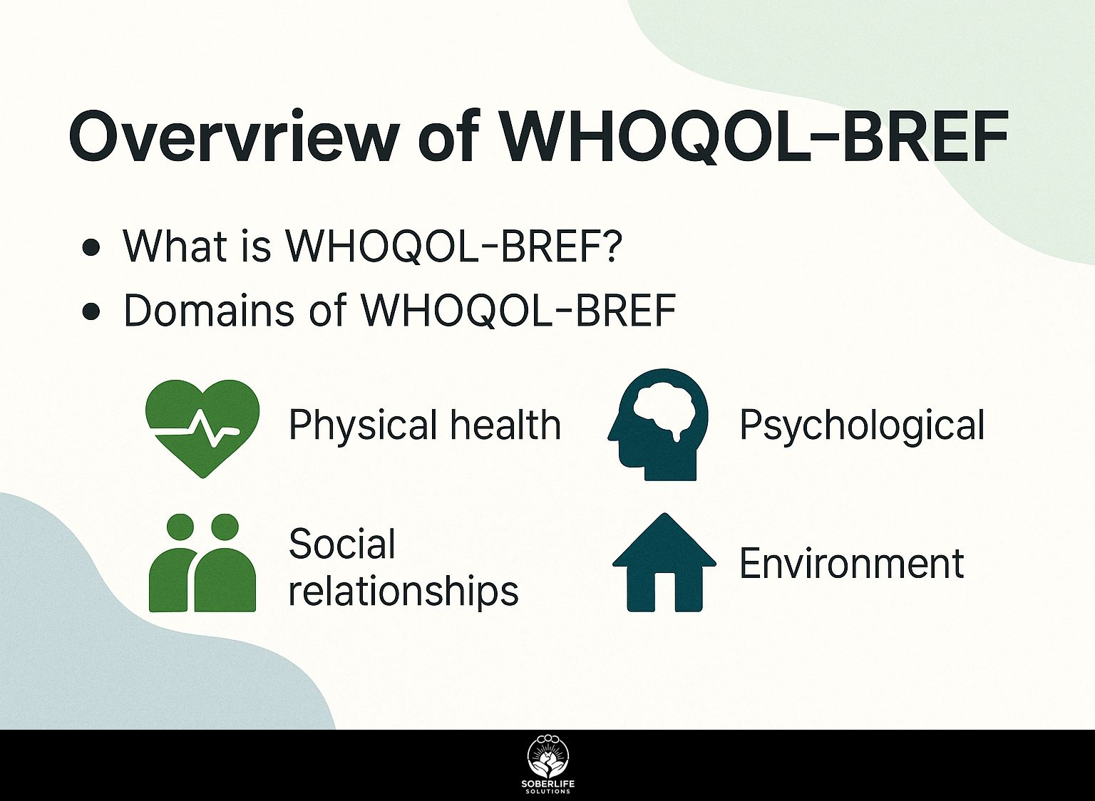 Overview of WHOQOL-BREF