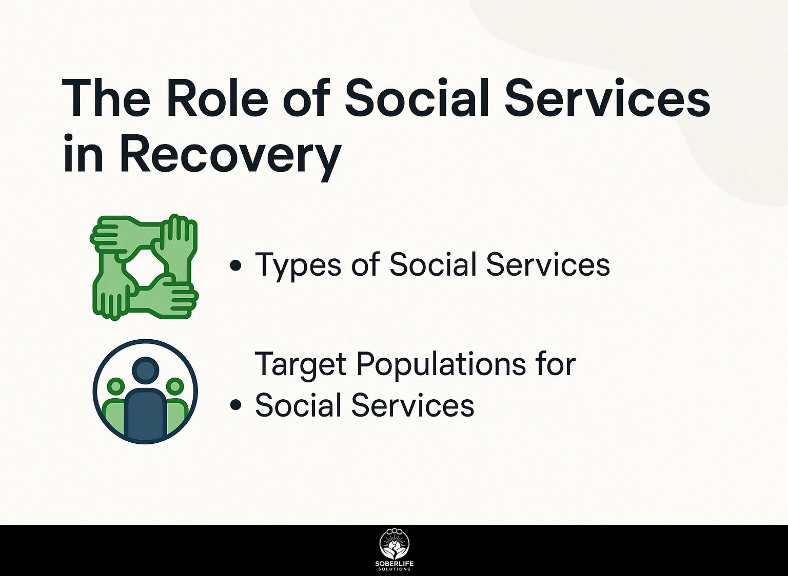 The Role of Social Services in Recovery