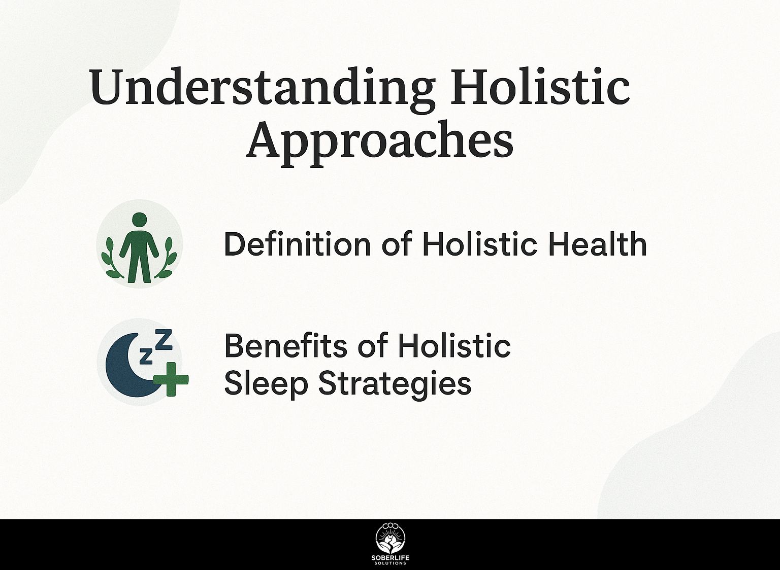 Understanding Holistic Approaches