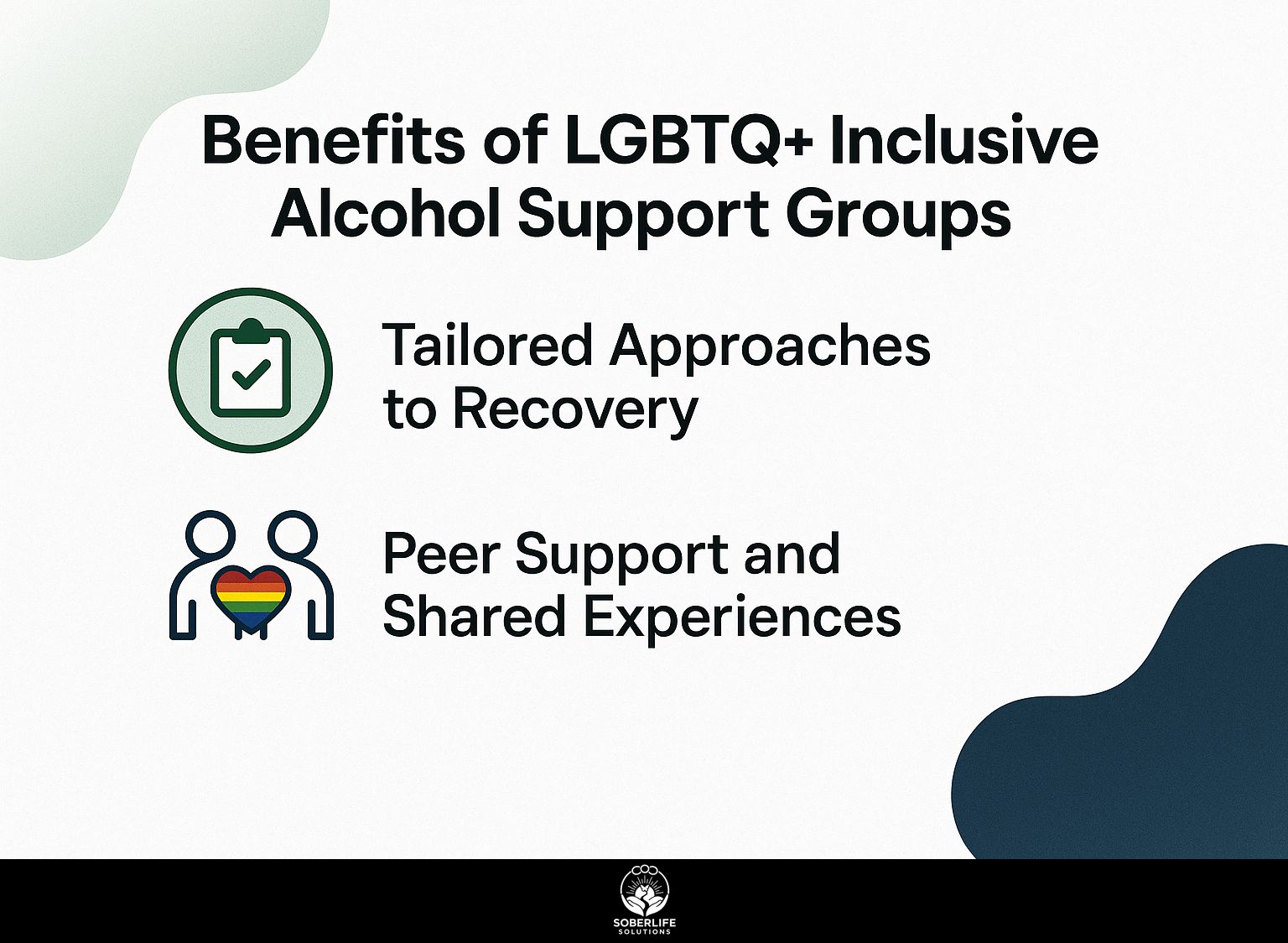 Benefits of LGBTQ+ Inclusive Alcohol Support Groups