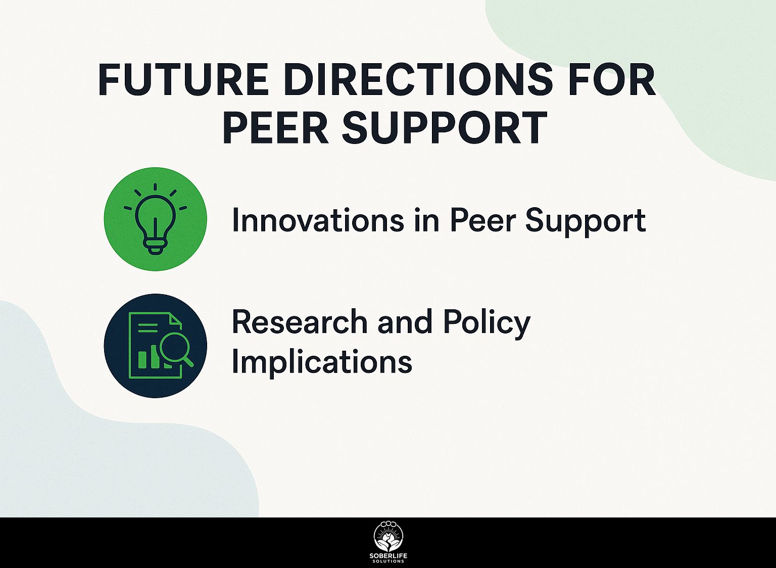 Future Directions for Peer Support