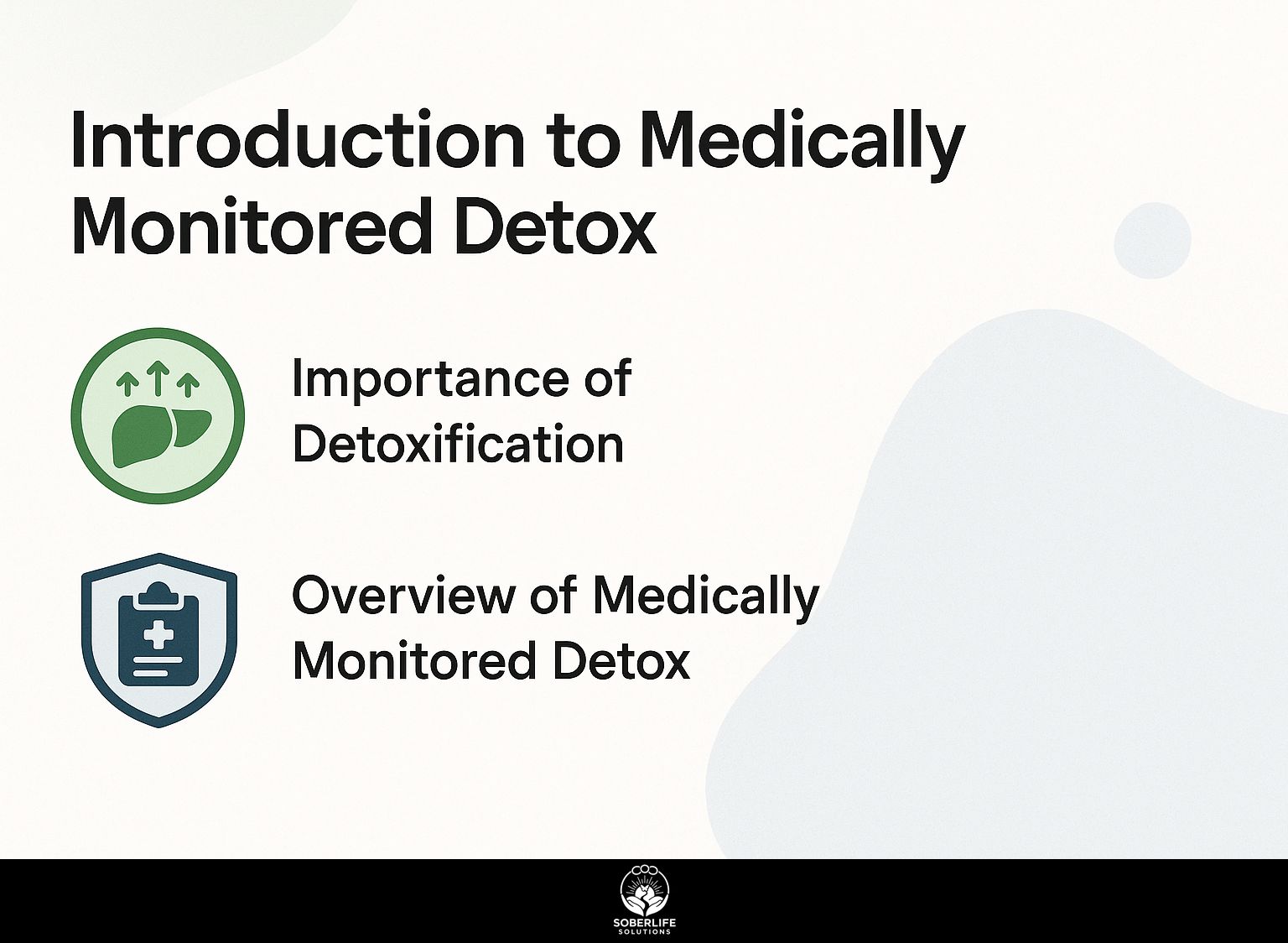 Introduction to Medically Monitored Detox