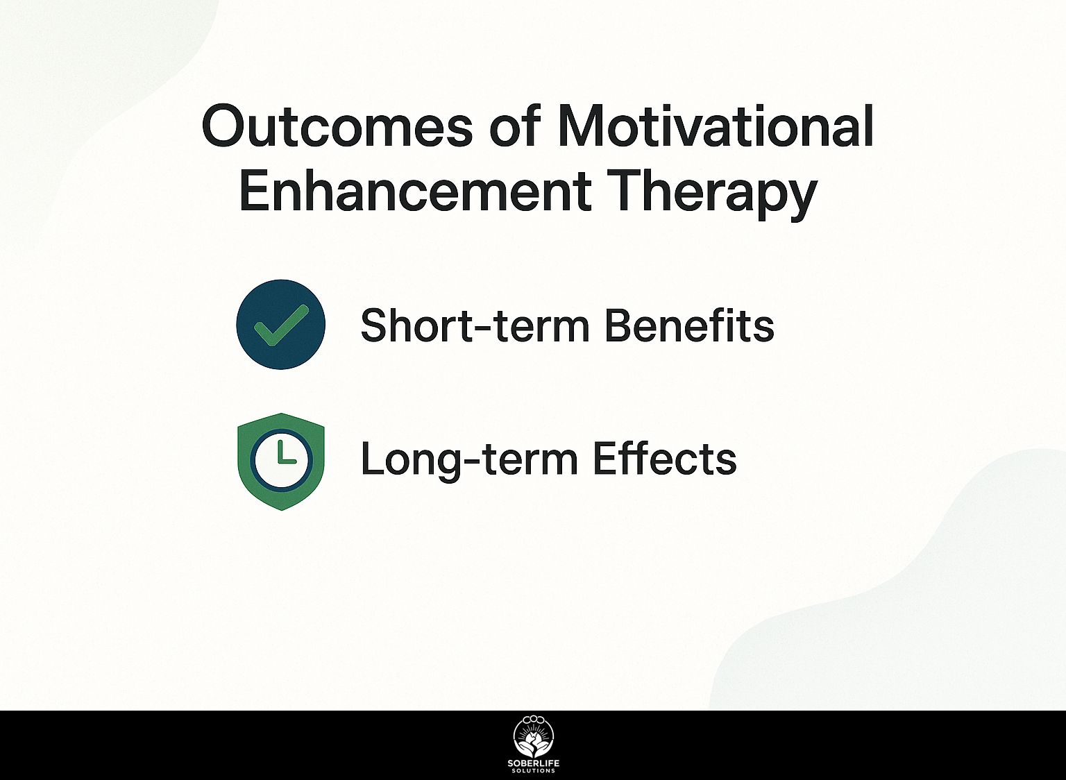 Outcomes of Motivational Enhancement Therapy