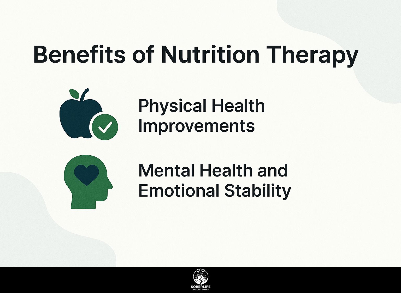 Benefits of Nutrition Therapy