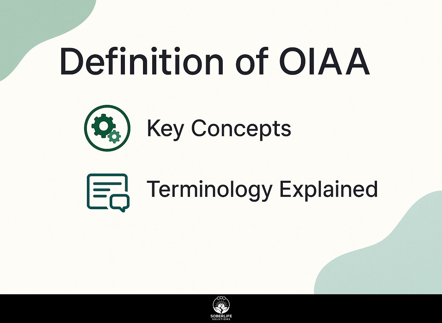 Definition of OIAA